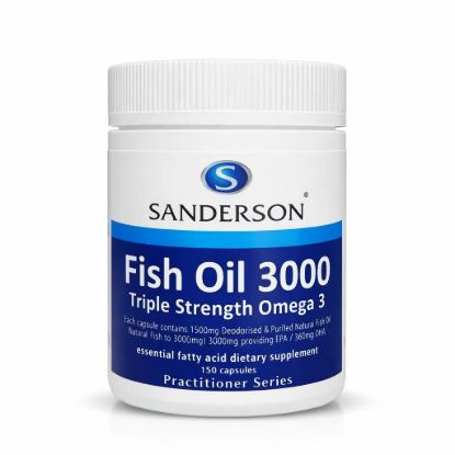 Picture of Sanderson Fish oil 3000mg 150c