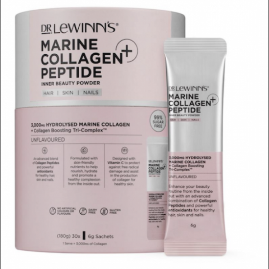 Picture of Dr. LeWinn's Marine Collagen Beauty Powder — 30 x 6 g Sachets