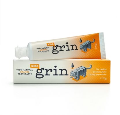 Picture of Grin Kids' Toothpaste, Orange — 70 g