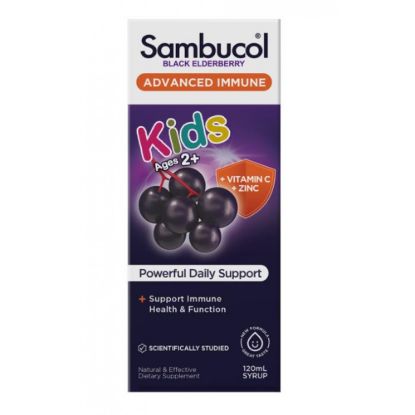 Picture of Sambucol Black Elderberry Children's Extra Immune Support Syrup — 120 ml