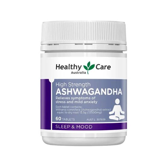 Picture of Healthy Care High-Strength Ashwagandha Sleep Support — 60 Tablets