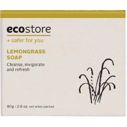 Picture of ecostore Plant-Based Lemongrass Soap — 80 g