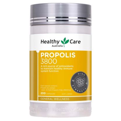 Picture of Healthy Care Extra Strength Propolis — 200 Capsules