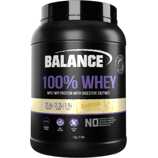 Picture of Balance Pure Protein Powder, Banana BP0585 — 1 kg