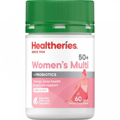 Picture of Healtheries Women's 50+ One-A-Day Multivitamin — 60 Tablets