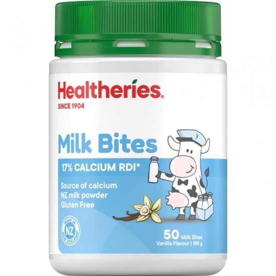 Picture of Healtheries Children's Milk Chewables, Vanilla — 50 Tablets