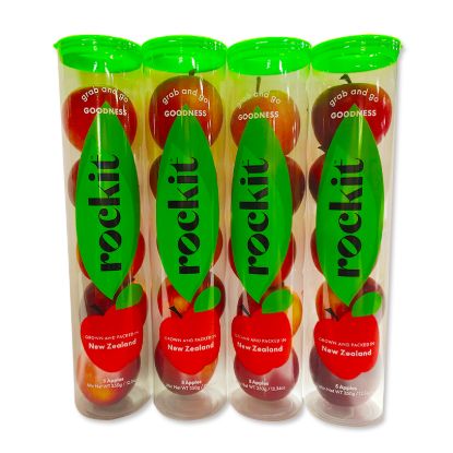 Picture of Rockit New Zealand Miniature Apples — 4 Tubes, Approx. 350 g Each