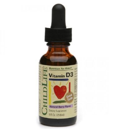 Picture of ChildLife Children's Vitamin D3 Drops — 29.6 ml