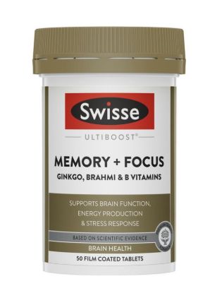 Picture of Swisse Memory & Focus — 50 Tablets