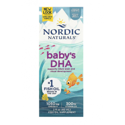 Picture of Nordic Naturals Baby Cod Liver Oil — 60 ml