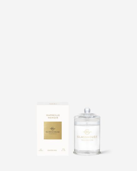 Picture of Glasshouse Fragrances Marseille Memoir Scented Candle — 60g