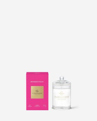 Picture of Glasshouse Fragrances Rendezvous Scented Candle — 60g