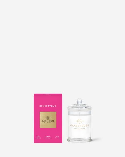 Picture of Glasshouse Fragrances Rendezvous Scented Candle — 60g