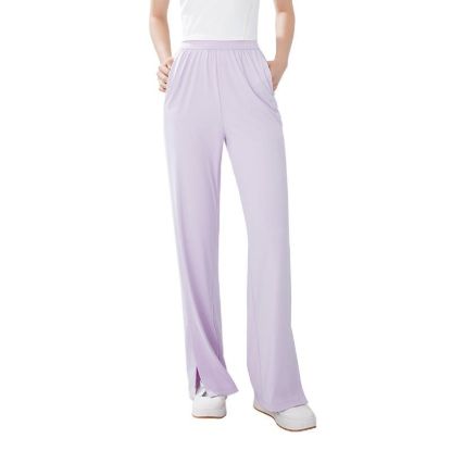 Picture of Beneunder Women's AL200 Cooling Wide-Leg Sun Protection Trousers, Hazy Purple — M