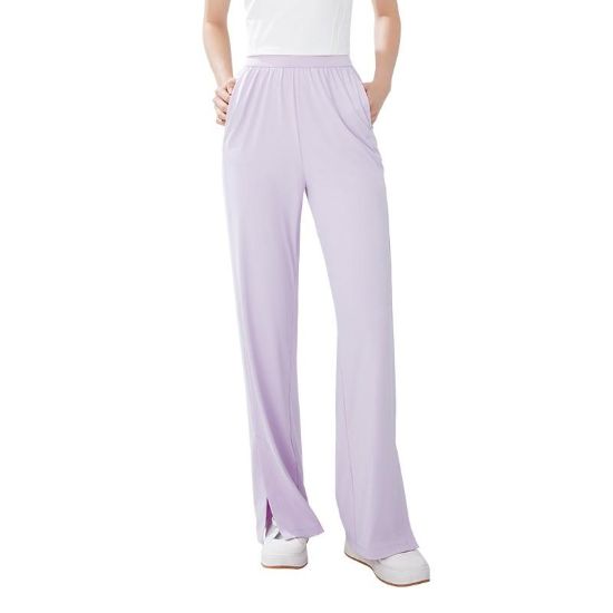 Picture of Beneunder Women's AL200 Cooling Wide-Leg Sun Protection Trousers, Hazy Purple — S