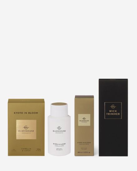 Picture of Glasshouse Fragrances Kyoto In Bloom Fragrance Ritual Gift Set