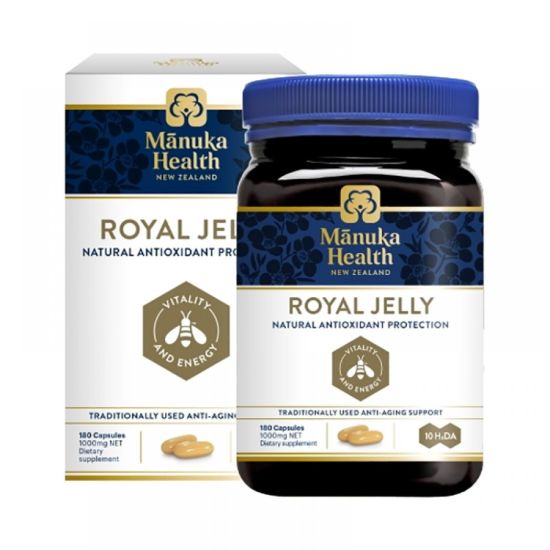 Picture of Manuka Health Royal Jelly 1,000 mg — 180 Capsules