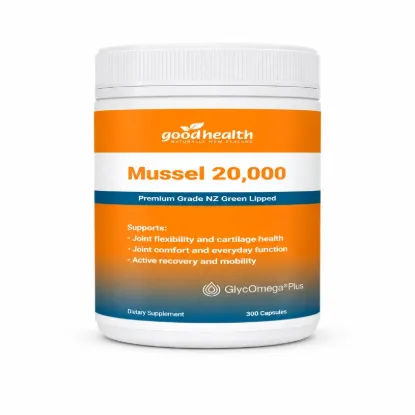 Picture of Good Health New Zealand Green-Lipped Mussel 20,000 mg — 300 Capsules